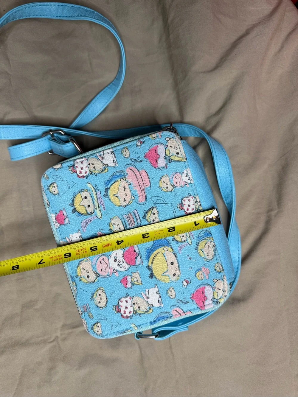 Disney Alice in Wonderland Tsum Tsum Crossbody Bag Purse Tote Cheshire